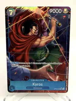 KYROS - One Piece TCG OP10-046 - SR Alt Art Super Rare - Royal Blood - Image 1