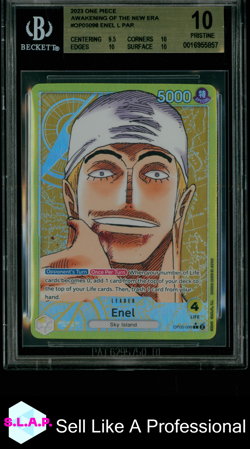 ENEL LEADER ALT ART ONE PIECE OP05098 2023 THE NEW ERA 10 ENGLISCH BGS 10 - Image 1