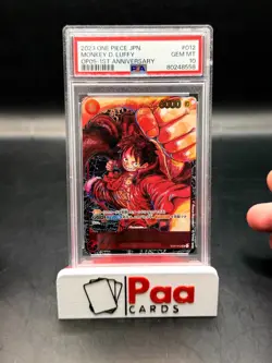 ONE PIECE - OP 05 JP Awakening of The New Era Monkey D. Luffy PSA 10 GEMT MINT - Image 1
