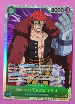 One Piece Eustass"Captain"Kid OP01-051 Romance Dawn Foil - Image 1
