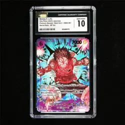 CGC 10 GEM MINT 2025 One Piece JPN Monkey D. Luffy EB02-061 SEC - SP Ver. - Image 1