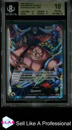 QUEEN L PAR 2023 ONE PIECE KINGDOMS OF INTRIGUE OP04040 BGS 10.0 - Image 1