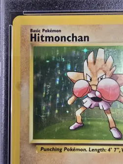 *PSA 6* Hitmonchan Holo #7/102 1999 Pokemon Base Set (English) - Image 2