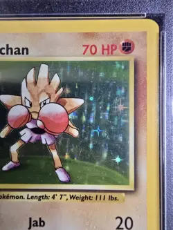 *PSA 6* Hitmonchan Holo #7/102 1999 Pokemon Base Set (English) - Image 3