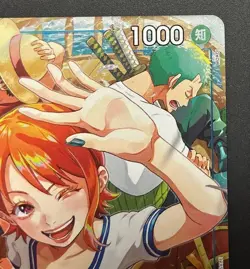 One Piece Card Game Nami OP09-050 R Parallel Ver. Promo (Start Campaign) - Image 5