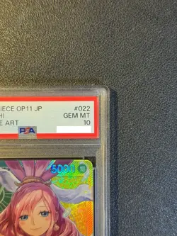 PSA 10 Shirahoshi L OP11-022 Parallel A Fist of Divine Speed Japanese 2025 - Image 4