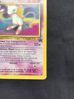 Pokemon Cards: Wizards Black Star Promo: Mew 8 - Image 4