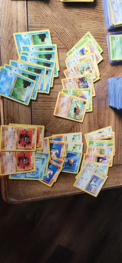 vintage pokemon bulk lot Unlimited print,fossil,gym heros and some modern cards - Image 5