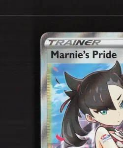 Marnie's Pride 171/172 Brilliant Stars Full Art Ultra Rare Holo Pokemon Card LP+ - Image 3