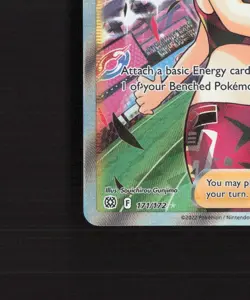 Marnie's Pride 171/172 Brilliant Stars Full Art Ultra Rare Holo Pokemon Card LP+ - Image 5