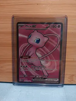 Pokemon Mew EX Full Art Ultra Rare Holo Card 193/165 Scarlet & Violet 151 Series - Image 1