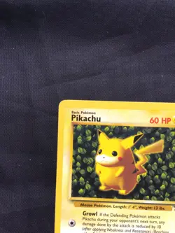 Pokemon Cards: Wizards Black Star Promo: Pikachu 1 - Image 2