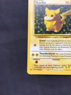 Pokemon Cards: Wizards Black Star Promo: Pikachu 1 - Image 5