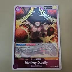 Monkey D. Luffy Op07-073 Foil R 500 Years in the Future ONE PIECE Card Game TCG - Image 1