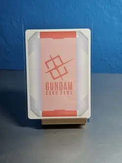 Gundam TCG Card Game Dual Impact Foil Resource GD02 C+ R-015 GQuuuuuuX Gundam - Image 2