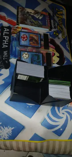 Mtg Card Collection With Accessories Lot All Shown Included Beta Graded Playmat - Image 1