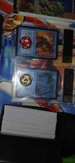 Mtg Card Collection With Accessories Lot All Shown Included Beta Graded Playmat - Image 3