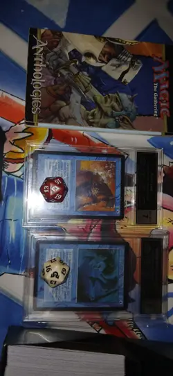 Mtg Card Collection With Accessories Lot All Shown Included Beta Graded Playmat - Image 4