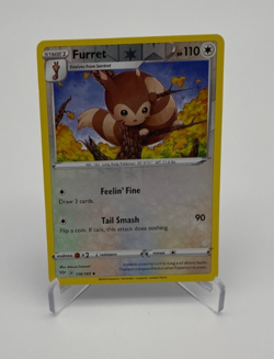 Pokemon Trading Card Game TCG Darkness Ablaze Reverse Holo Furret 136/189 - Image 1