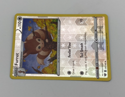 Pokemon Trading Card Game TCG Darkness Ablaze Reverse Holo Furret 136/189 - Image 3