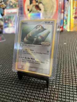 Pokemon EX Legend Maker Furret Reverse Holo Uncommon Card 33/92 Stamped - Image 1