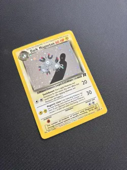 Pokemon Card Team Rocket Set Holo Dark Magneton 11/82 WOTC - Image 2