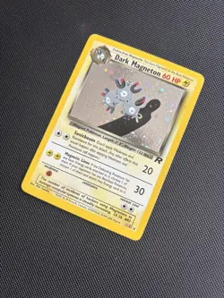Pokemon Card Team Rocket Set Holo Dark Magneton 11/82 WOTC - Image 3
