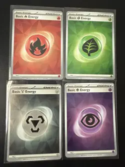 Holo Energy 4 Card Set: NM Pokemon TCG Prismatic Evolutions - Image 1