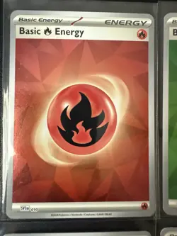 Holo Energy 4 Card Set: NM Pokemon TCG Prismatic Evolutions - Image 2