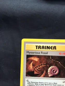 Pokemon Cards: Fossil 1st Edition Common: Mysterious Fossil 62/62 - Image 2