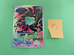 2025 Bulbasaur 133/132 Pokemon TCG Mega Evolutions Stamped Promo Card - Image 1