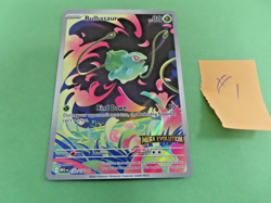 2025 Bulbasaur 133/132 Pokemon TCG Mega Evolutions Stamped Promo Card - Image 2