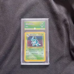 Nidoqueen 7/64 Jungle Holo Rare Vintage WOTC Pokemon Card 1999 PG Graded 7 NM - Image 1