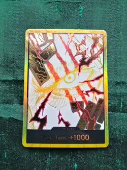 One Piece TCG DON!! Card (Shanks) (Gold) Premium Booster -The Best- Vol. 2 Foil - Image 1