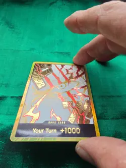 One Piece TCG DON!! Card (Shanks) (Gold) Premium Booster -The Best- Vol. 2 Foil - Image 2
