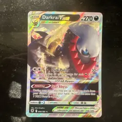 Pokemon Card Darkrai VSTAR 099/189 Astral Radiance Ultra Rare STANDARD Near Mint - Image 1