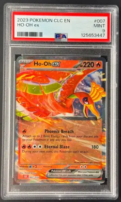 Ho-Oh ex 007/034 - PSA 9 - 2023 Pokemon Classic - Mint Collector Card - Image 1