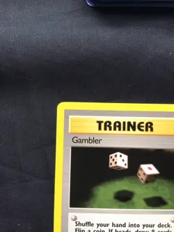 Pokemon Cards: Fossil 1st Edition Common: Gambler 60/62 - Image 2