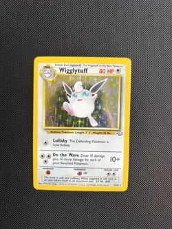 Pokemon Card Jungle Set Holo Wigglytuff 16/64 WOTC - Image 1