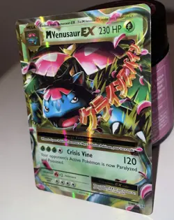 M Venusaur EX 2/108 XY Evolutions 2016 Mega Holo Rare Pokemon Card TCG LP - Image 2