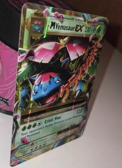 M Venusaur EX 2/108 XY Evolutions 2016 Mega Holo Rare Pokemon Card TCG LP - Image 3