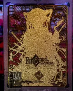 Yang Guifei Fate/Grand Order Waifu Custom Gold Premium Metal Card Doujin Anime - Image 2
