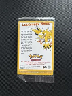 Pokemon Card Black Star Promo Zapdos 23 WOTC Sealed! - Image 1