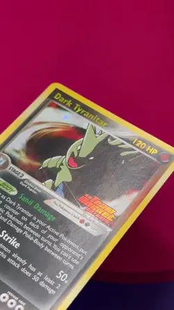 Dark Tyranitar Reverse Holo 20/109 Ex Team Rocket Returns Pokemon Card Stamped - Image 2