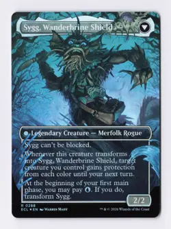Sygg, Wanderwine Wisdom (Borderless) (Foil) 0288 (R) MTG Lorwyn Eclipsed (ECL) - Image 2