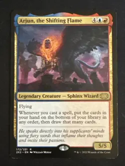 1x Arjun, the Shifting Flame (172) Double Masters 2022 LP MTG Magic X1 MKE - Image 1
