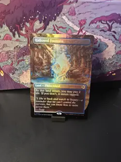 Hallowed Fountain (Borderless) Lorwyn Eclipsed Foil - Image 1