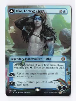 Oko, Lorwyn Liege (Borderless Foil) 0287 (M) MTG Lorwyn Eclipsed (ECL) - Image 1