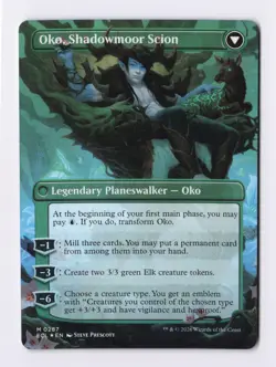 Oko, Lorwyn Liege (Borderless Foil) 0287 (M) MTG Lorwyn Eclipsed (ECL) - Image 2