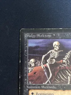 1x Drudge Skeletons Limited Edition - Beta HP MTG Magic the Gathering x1 MKE - Image 3